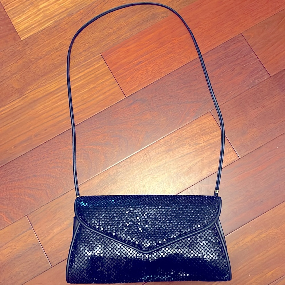 Whiting and Davis Vintage Envelope Evening Bag